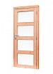 Douglas Deur enkel 4-ruits 90x201cm rechtsdr. blank