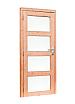 Douglas Deur enkel 4-ruits 90x201cm linksdr. geimpr.