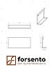 Module+ Corten Paneel A recht 90x42cm