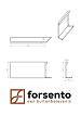 Module+ Corten hoekpaneel-R INW. C 60x28cm
