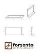 Module+ Corten Paneel-R E 90x42cm