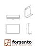 Module+ Corten Paneel A recht 60x42cm