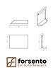 Module+ Corten hoekpaneel-L UITW. B 60x42cm