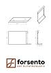 Module+ Corten Paneel-R E 60x42cm