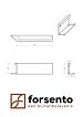 Module+ Corten hoekpaneel-L INW. C 90x28cm