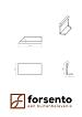 Module+ Corten hoekpaneel-L UITW. B 60x28cm