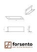 Module+ Corten Paneel-L E 90x28cm