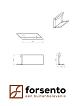Module+ Corten Paneel-L E 60x28cm