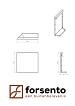Module+ Corten hoekpaneel-L UITW. B 60x56cm