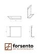 Module+ Corten hoekpaneel-L INW. C 60x56cm