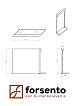 Module+ Corten Paneel-R E 60x56cm