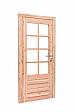 Douglas Deur enkel 8-ruits 90x201cm linksdr. geimpr.