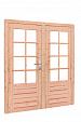 Douglas Deur dubbel 8-ruits 168x201cm geimpr.