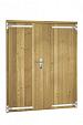 Douglas Deur dubbel dicht 168x201cm groen