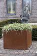 Plantenbak Corten vlak 60x60x60cm
