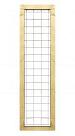 Vuren Draadscherm in kader 45x180cm