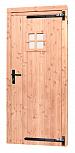 Douglas Deur enkel 1-ruits 90x201cm rechtsdr. geimpr.