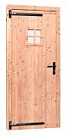 Douglas Deur enkel 1-ruits 90x201cm linksdr.
