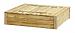 Grenen Zandbak Tom deksel/zitbank 120x120x30cm