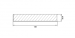 Fundeck Vintage Red Cedar kantplank 2,3x13,8cm lengte 300cm