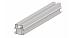 Alum. Regel 4x4x400cm t.b.v. terrasmontagesyst.