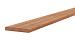 Hardhouten Dekdeel v-groef/glad 2,8x19x545cm (kl. II-III)