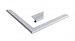 Aluminium Daktrim rond 905x450cm