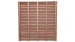 Keruing Scherm 50 lamellen 180x180cm
