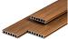 Composiet Deck Teak hol 2,3x13,8cm lengte 400cm *aktie*