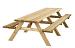 Vuren Picknicktafel 70x155x300cm