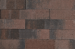 Patioblok Bruin/Zwart strak 15x15x60cm