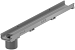 ACO Euroline goot H.6cm 100cm + onderuitl. 110mm excl. rooster