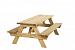 Vuren Picknicktafel Bobito 220x71cm