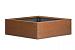 Bloembak Modulair Corten 150x150x28cm