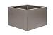 Bloembak Taupe vlak 60x60x60cm