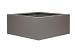 Bloembak Taupe vlak 90x90x40cm