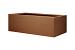 Plantenbak Corten vlak 60x210x40cm