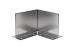 Kantopsluiting Double FLG verzinkt hoek INW. 10cm