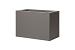 Bloembak Taupe vlak 30x60x60cm