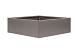 Bloembak Taupe vlak 150x150x40cm