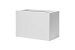 Bloembak Wit vlak 30x60x60cm