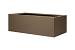 Plantenbak Supra Bruin vlak 60x210x40cm