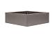 Bloembak Taupe vlak 180x180x60cm
