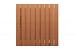 Hardhouten Scherm recht 17+2-pl. 180x180cm t.b.v. betonpalen
