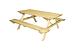 Vuren Picknicktafel 74x160x180cm