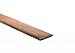 Hardhout Plank 1x10cm lengte 300/350cm
