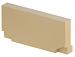 ACO Euroline eindplaat H.6cm blind