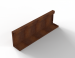 Module+ Corten Paneel A recht 90x28cm