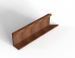 Module+ Corten hoekpaneel-L INW. C 90x28cm