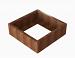 Bloembak Module+ Corten 90x90x28cm